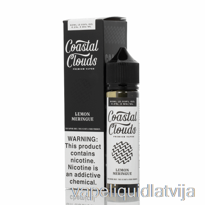 Citronu Bezē - Piekrastes Mākoņi Co. - 60 Ml 6 Mg Vape šķidruma